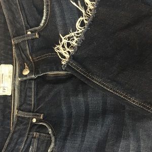 Free People cropped mom jeans